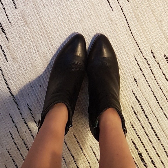 Comfy ankle heels boots - Picture 2 of 6